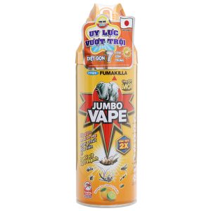 Bình xịt côn trùng Jumbo Vape G hương cam chanh 300ml