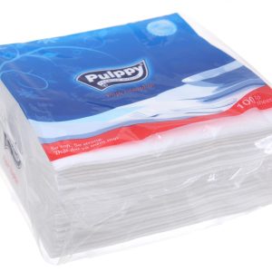 Khăn giấy ăn Pulppy 1 lớp 100 tờ