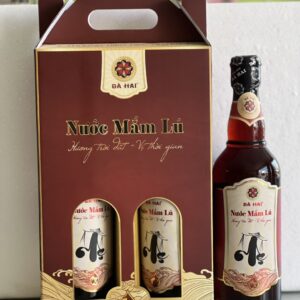 Xách 2 chai x500ml Nước Mắm Lú Bà Hai 60 Đạm