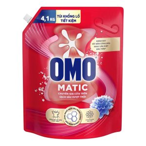 Nước giặt OMO Matic cửa trên sạch sâu vượt trội túi 4.1kg