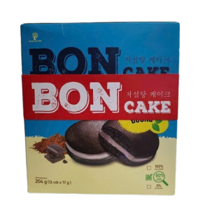 Bánh Bông lan Socola Ít Đường bon cake 204g