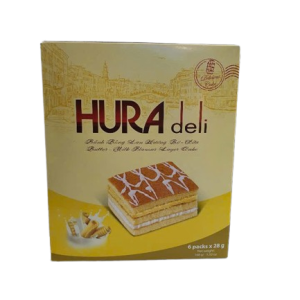 Bánh Hura Deli Hương Bơ Sữa 168g