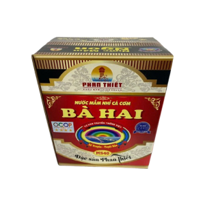 Nước Mắm nhỉ cá cơm Bà Hai chai nhựa thùng 6 chai * 500ml