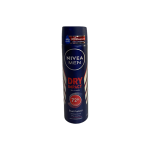 Xịt Khử Mùi Nivea Men Dry Impact 150ml